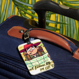 Etiqueta De Bagagem Não me siga design