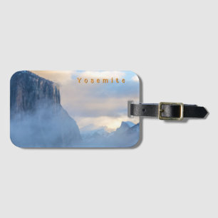 Etiqueta De Bagagem Nascer do Sol em Yosemite