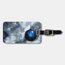 Etiqueta De Bagagem Natal brilhante