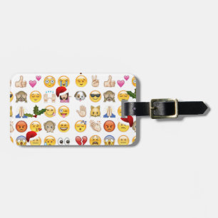 Etiqueta De Bagagem natal emojis