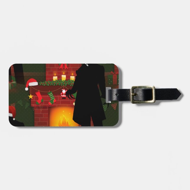 Etiqueta De Bagagem natal nosferatu (Frente Horizontal)