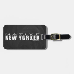 Etiqueta De Bagagem Native New Yorker black