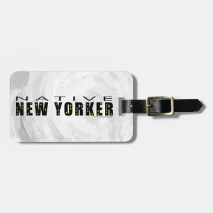 Etiqueta De Bagagem Native New Yorker black