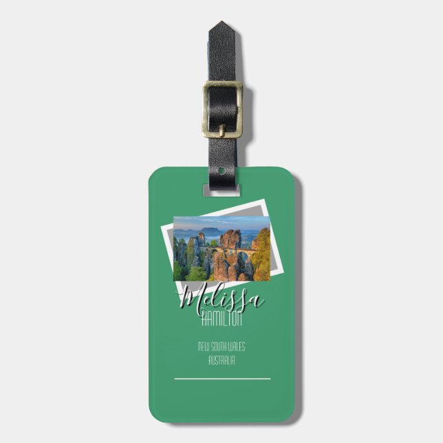 Etiqueta De Bagagem Nature LT01-0426 (Frente Vertical)