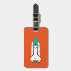 Etiqueta De Bagagem nave espacial