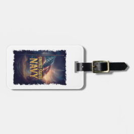 Etiqueta De Bagagem Navy USN VETERAN