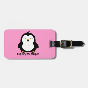 Etiqueta De Bagagem Nenhum picar o pinguim