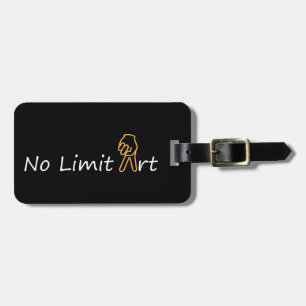 Etiqueta De Bagagem NENHUMA ARTE LIMITADA & assinar PAZ - LIBERDADE -