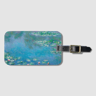 Etiqueta De Bagagem Nenúfares por Claude Monet Pintura de Arte Fina