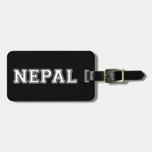 Etiqueta De Bagagem Nepal