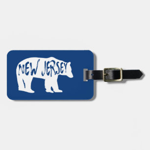 Etiqueta De Bagagem New Jersey Bear