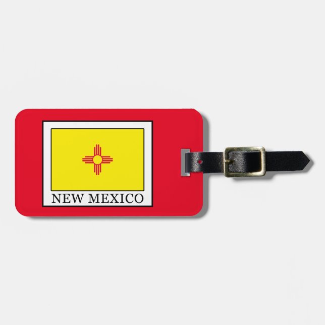 Etiqueta De Bagagem New mexico (Frente Horizontal)