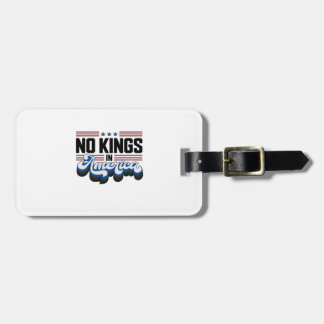 Etiqueta De Bagagem No Kings In America USA Retro Classic