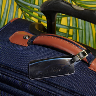 Etiqueta De Bagagem Noite, Extremo Norte Europa