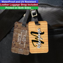 Nome em Letra de Madeira | Inicial de Monograma Pe