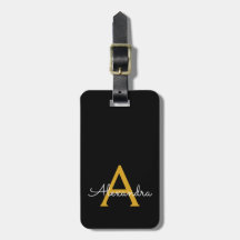 Nome Moderno do Monograma de Script Menino Dourado