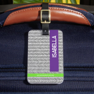 Etiqueta De Bagagem Nome personalizado   Personalizado