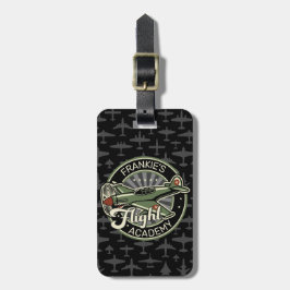 Etiqueta De Bagagem NOME Personalizado Plano de Guerra Militar da 2ª G