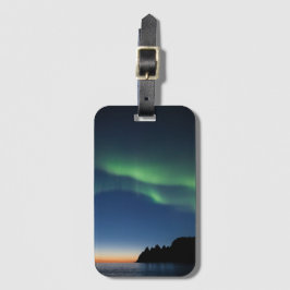Etiqueta De Bagagem Norte Lights Noruega
