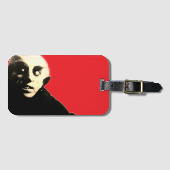 Etiqueta De Bagagem Nosferatu (Frente Horizontal)