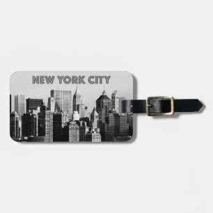 Etiqueta De Bagagem Nova Iorque Lower-Manhattan Pro Foto