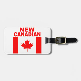 ETIQUETA DE BAGAGEM NOVO CANADIANO