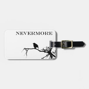 Etiqueta De Bagagem Nunca Mais Raven Poem Edgar Allan Poe Cotação