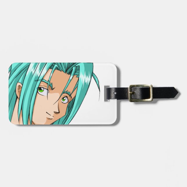 Etiqueta De Bagagem O Anime e Manga enfrentam (Frente Horizontal)