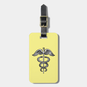 Etiqueta De Bagagem O Caduceus