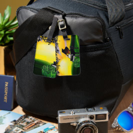 ETIQUETA DE BAGAGEM O CANÁRIO DO SOL!