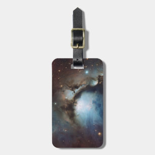 Etiqueta De Bagagem O céu bege do marrom azul da astronomia de Orion