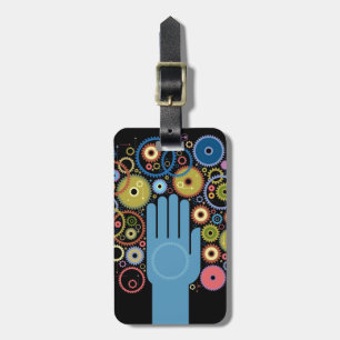 Etiqueta De Bagagem O conceito do movimento