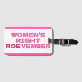 Etiqueta De Bagagem O direito das mulheres ao aborto favorito