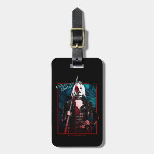 Etiqueta De Bagagem O Esquadrão Suicida Harley Quinn & Green Ferns