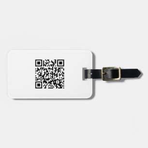 Etiqueta De Bagagem O feliz ano novo! -- Código de QR