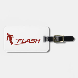Etiqueta De Bagagem O Flash | Logotipo do Super Hero Name