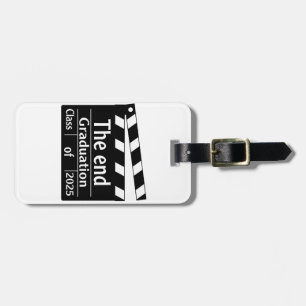 Etiqueta De Bagagem O Formando de Graduação Final do Cinema de 2025