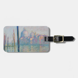 Etiqueta De Bagagem O Grande Canal de Claude Monet