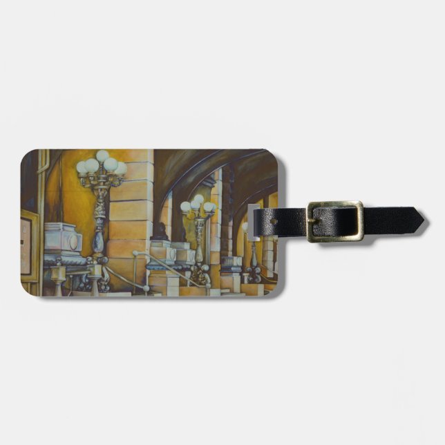 Etiqueta De Bagagem O Hotel Plaza, Nova Iorque (Frente Horizontal)