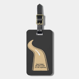 Etiqueta De Bagagem O início de uma nova jornada