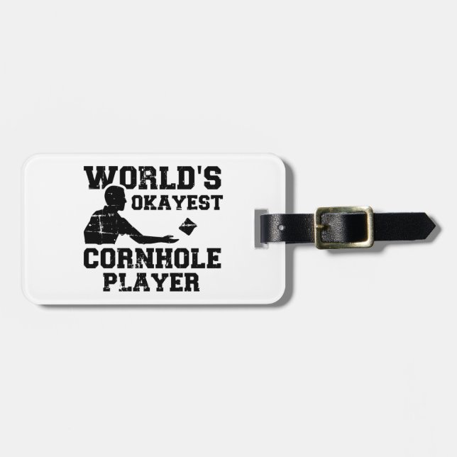 Etiqueta De Bagagem O jogador mais bonito do mundo (Frente Horizontal)