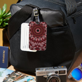 Etiqueta De Bagagem O Labirinto Escarlate