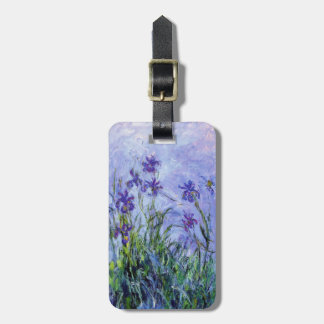 Etiqueta De Bagagem O Lilac de Monet torna iridescente o Tag da