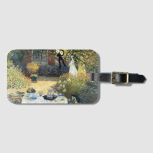 Etiqueta De Bagagem O Luncheon Claude Monet