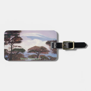 Etiqueta De Bagagem O Monte Kilimanjaro - Tag da bagagem