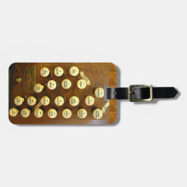 Etiqueta De Bagagem O órgão perfeito do organista