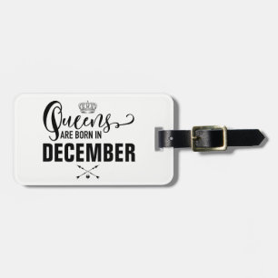 Etiqueta De Bagagem O Queens é nascido dentro