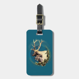 Etiqueta De Bagagem O Stag e o Hind
