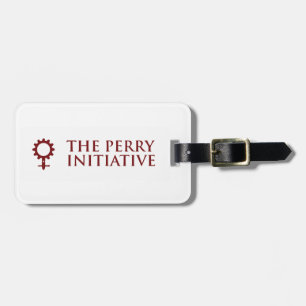 Etiqueta De Bagagem O Tag da bagagem da iniciativa de Perry