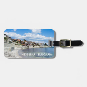 Etiqueta De Bagagem O velho Nessebar. Bulgária